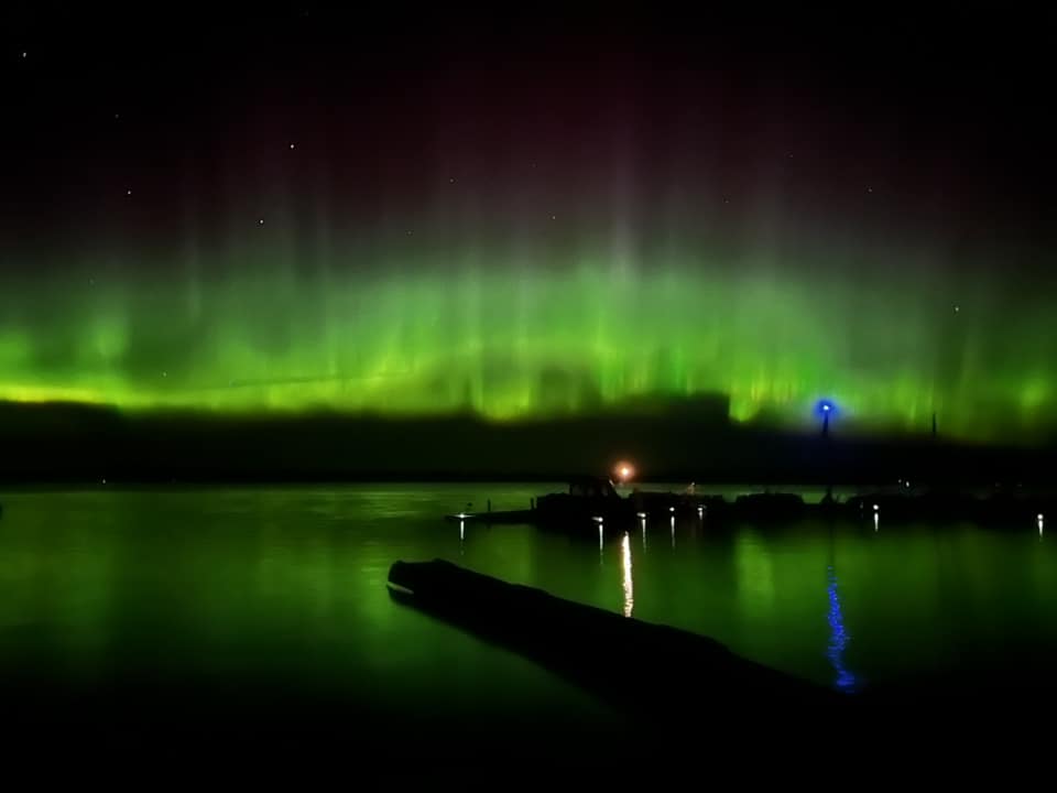 Northern Lights at Cabin O' Pines Resort & Campground