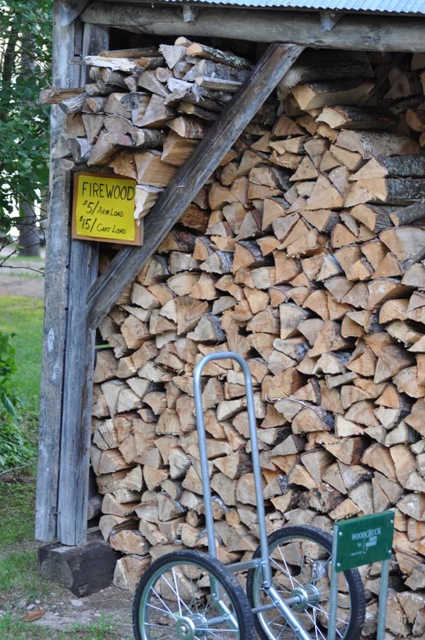 Firewood for sale at Cabin O' Pines Resort & Campground